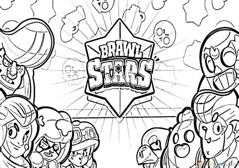 brawl stars ausmalbilder spike|Spike Coloring Pages. Print Character Brawl Stars